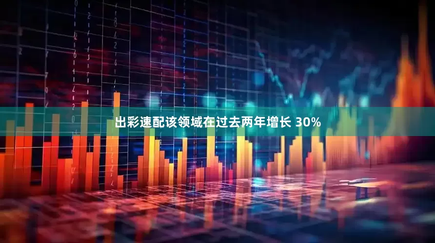 出彩速配该领域在过去两年增长 30%
